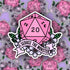 I Seduce the Monster D20 Sticker - Gifts