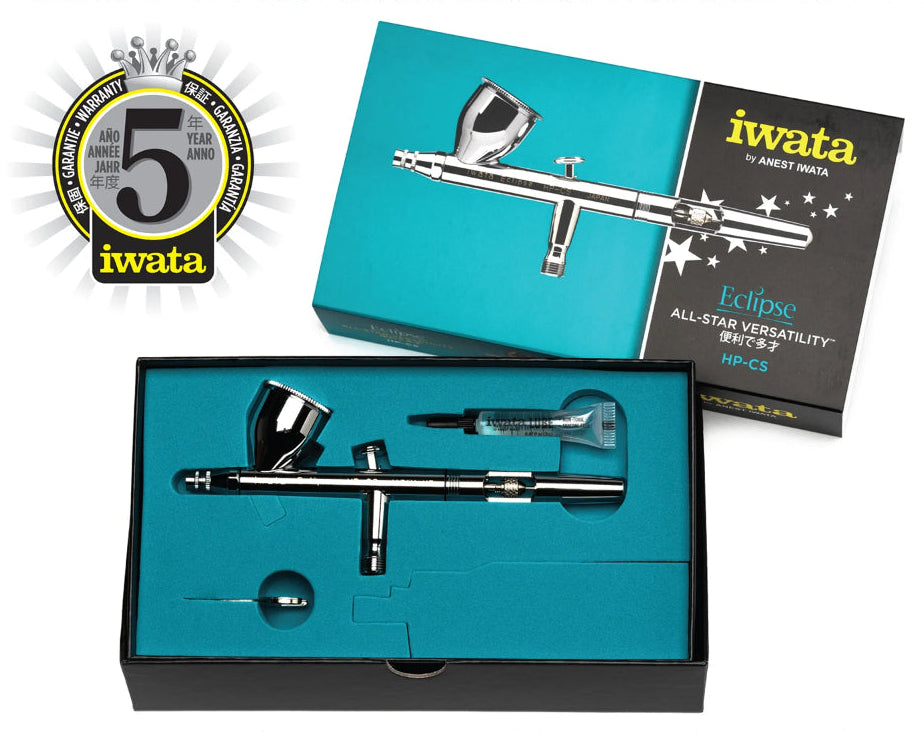 Iwata Eclipse HP-CS Gravity Feed Dual Action Airbrush