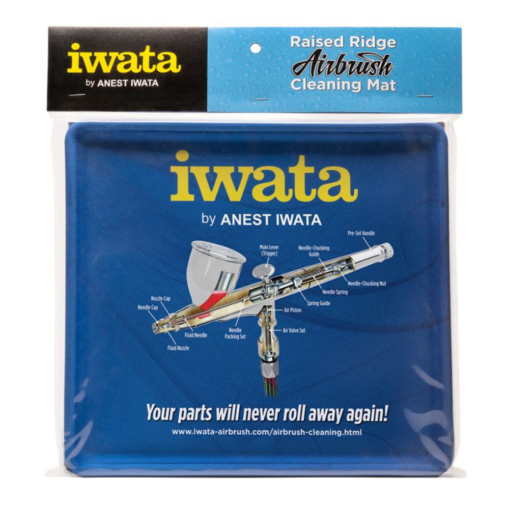 Iwata Raised Ridge Airbrush Cleaning Mat
