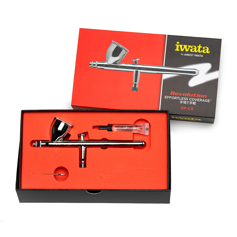 Iwata Revolution HP-CR Gravity Feed Dual Action Airbrush