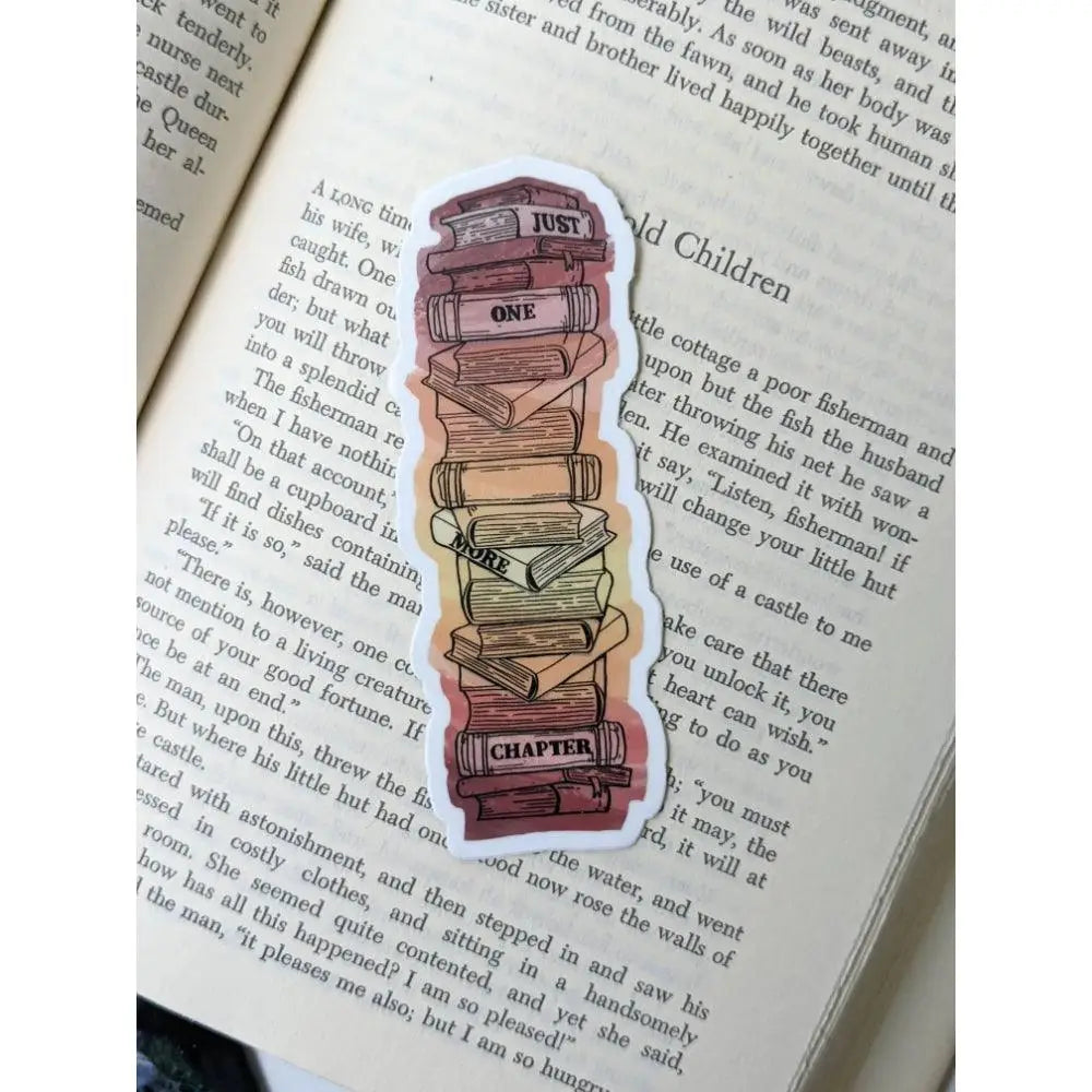 Just One More Chapter Sticker - Gifts