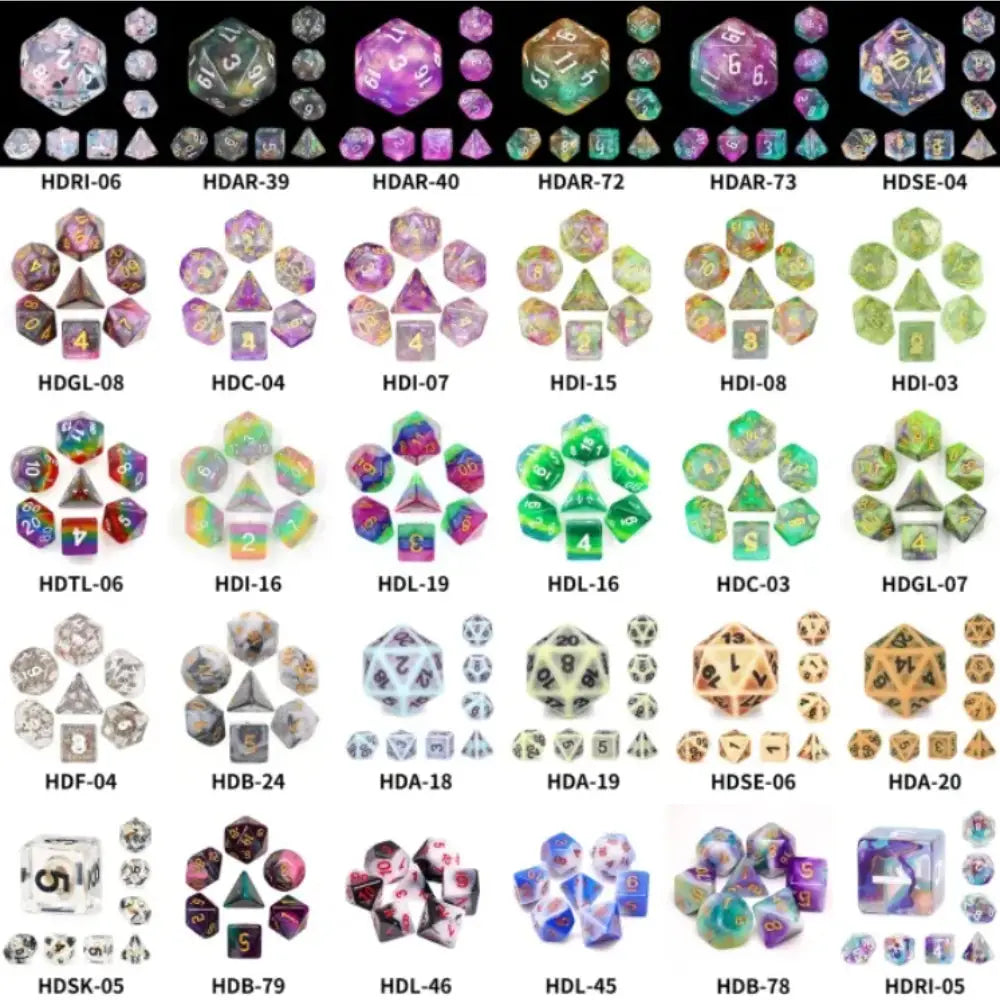 K-Star Mystery Variety Polyhedral Dice Pack (100+) - Dice & Dice Supplies