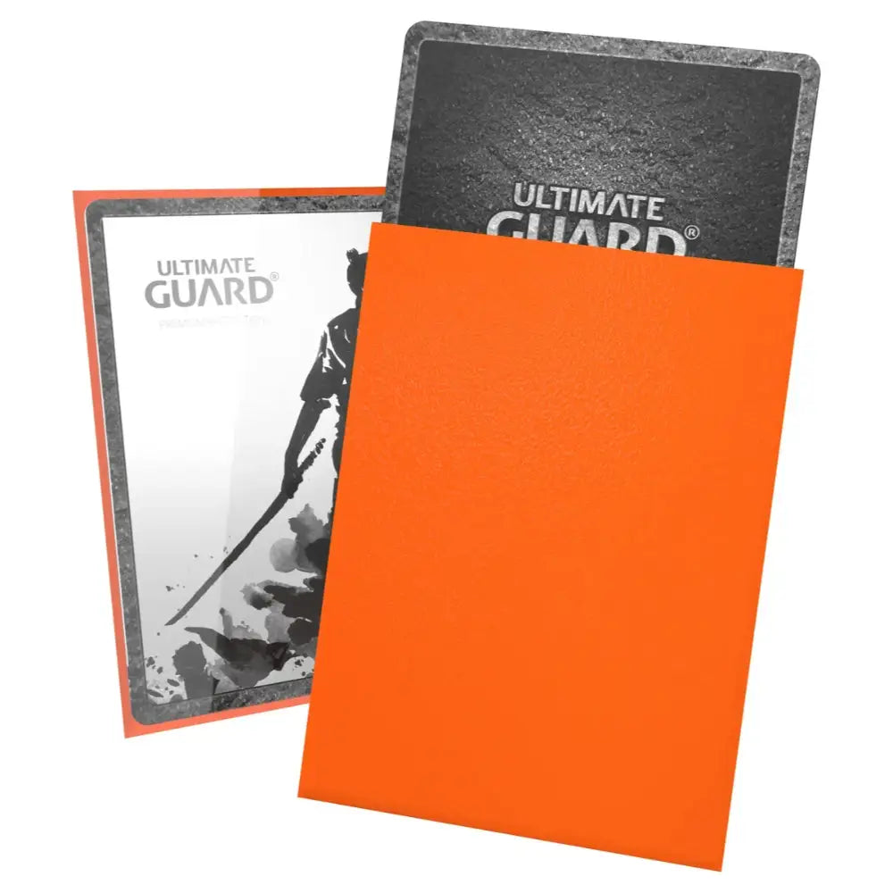 Katana Sleeves Box (100) - Orange - Card Games
