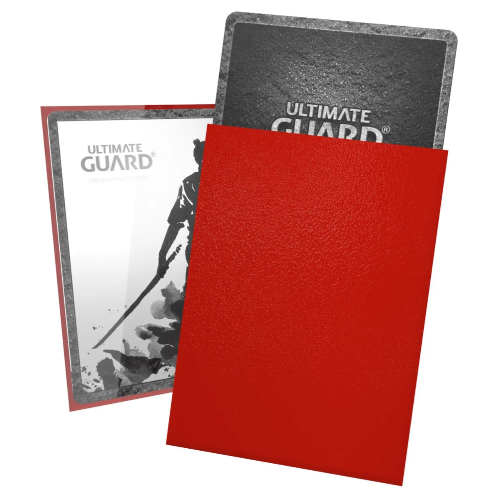 Katana Sleeves Box (100) - Red - Card Games