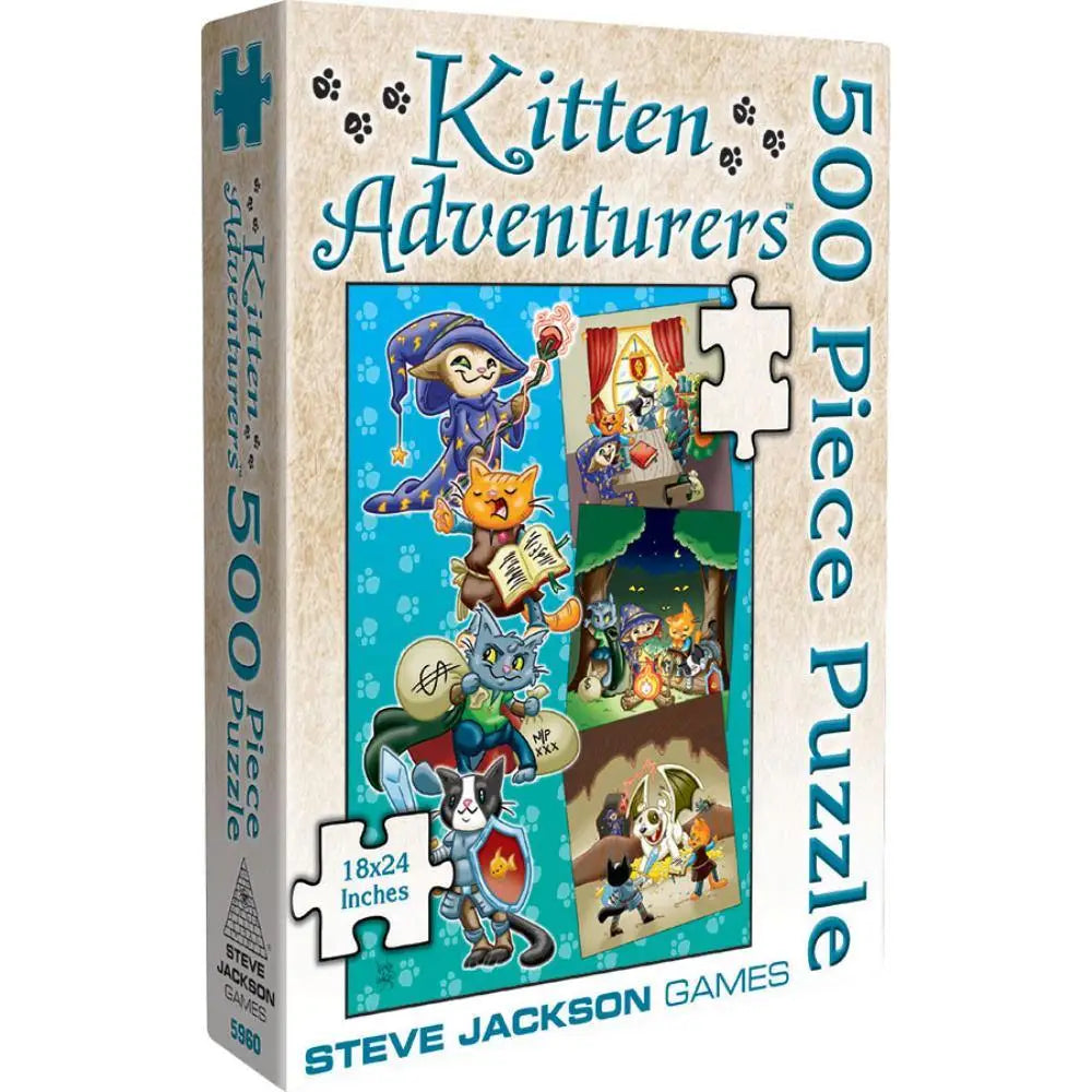 Kitten Adventurers Puzzle Puzzles Steve Jackson Games   