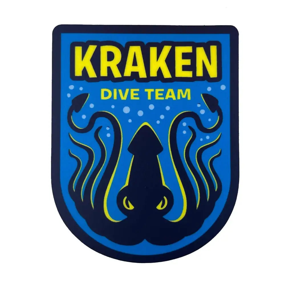 Kraken Dive Team Sticker - Gifts