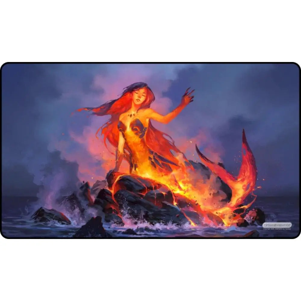 Lava Mermaid Playmat - Card Games