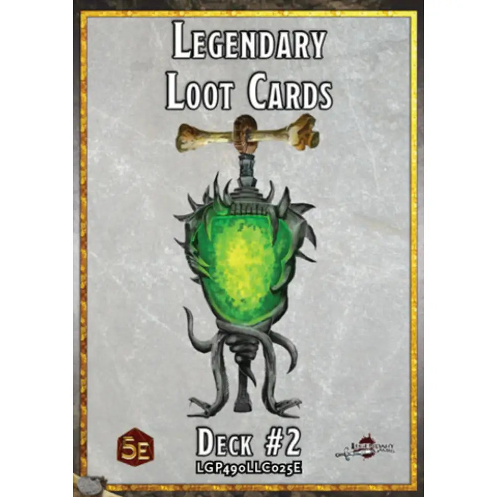 Legendary Loot Cards: Deck #2 (5E) Dungeons & Dragons Studio 2   
