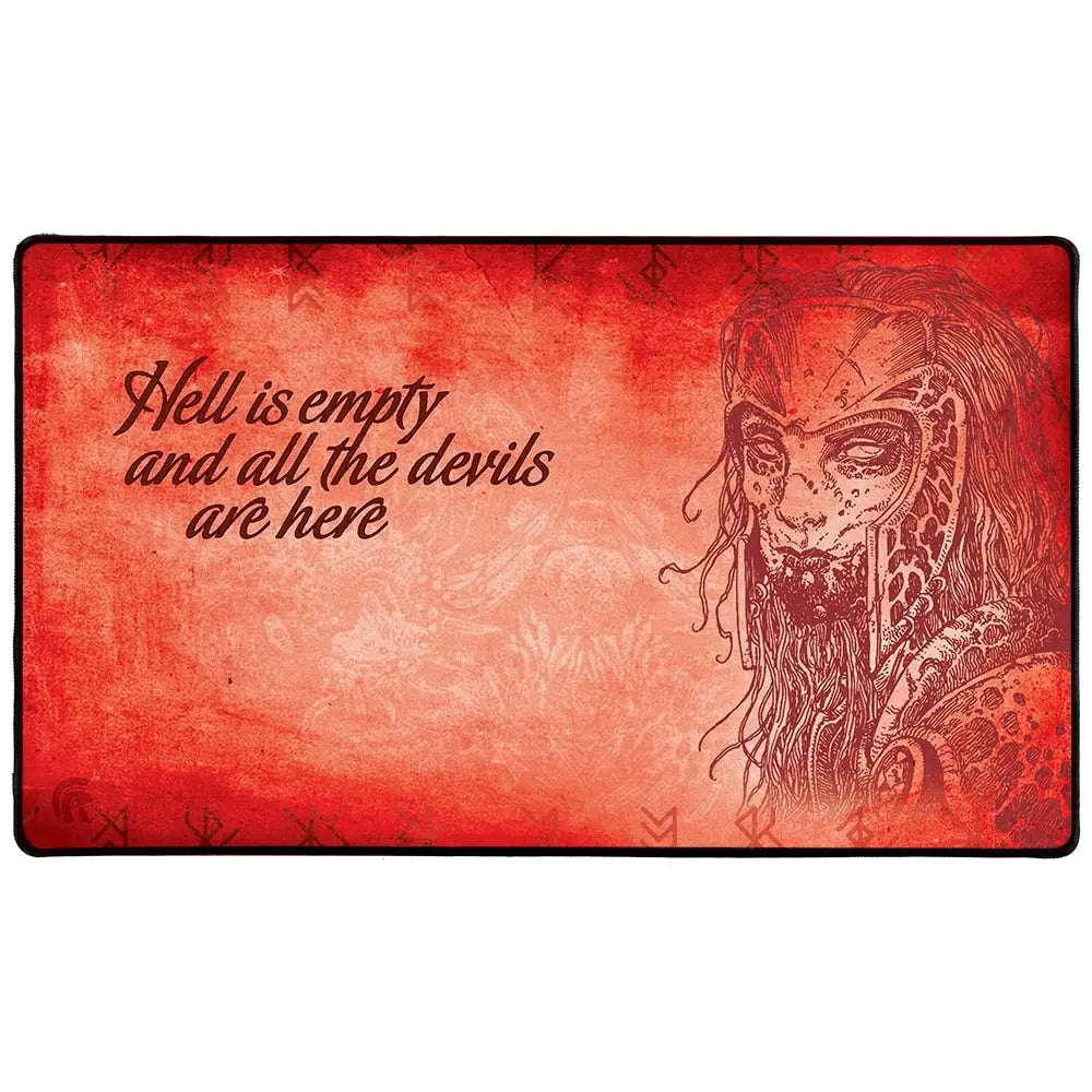 Legion Hell Is Empty Playmat Playmats Legion Supplies   