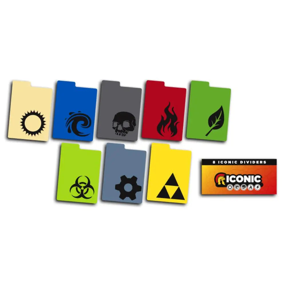 Legion Iconic Dividers Pack (8) Card Storage Legion Supplies   