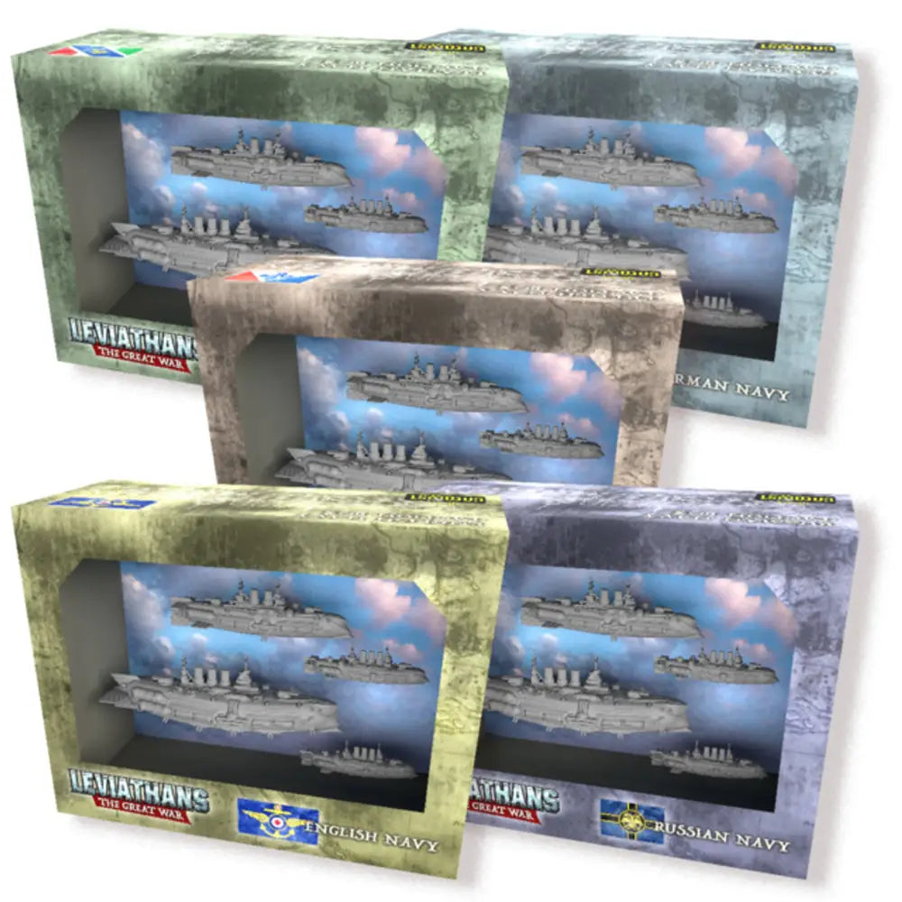 Leviathans: Great War - Fleet Box French - Miniatures Games