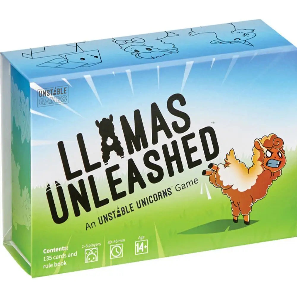 Llamas Unleashed Board Games TEETURTLE   