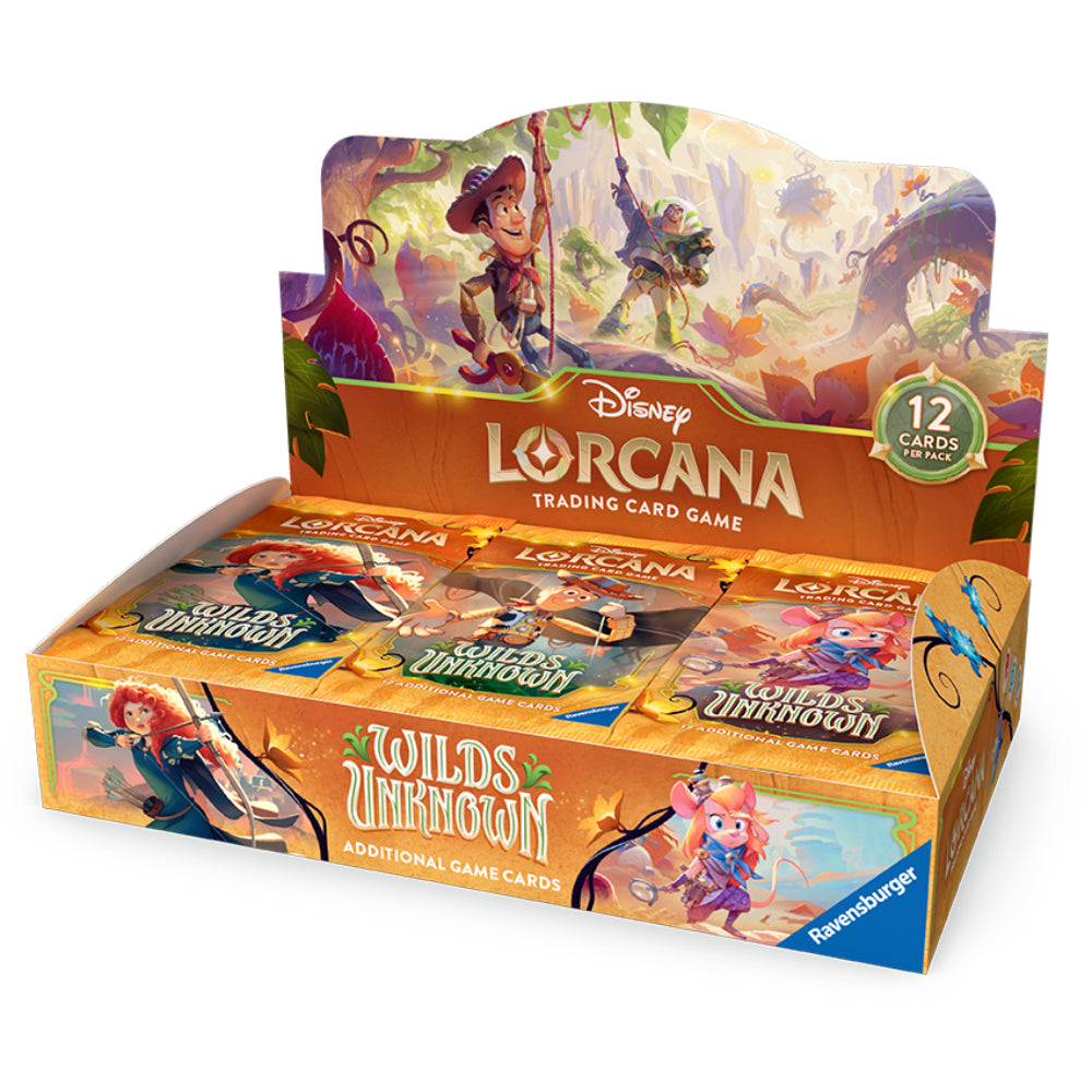 Lorcana TCG: Wilds Unknown Booster Pack - Card Games