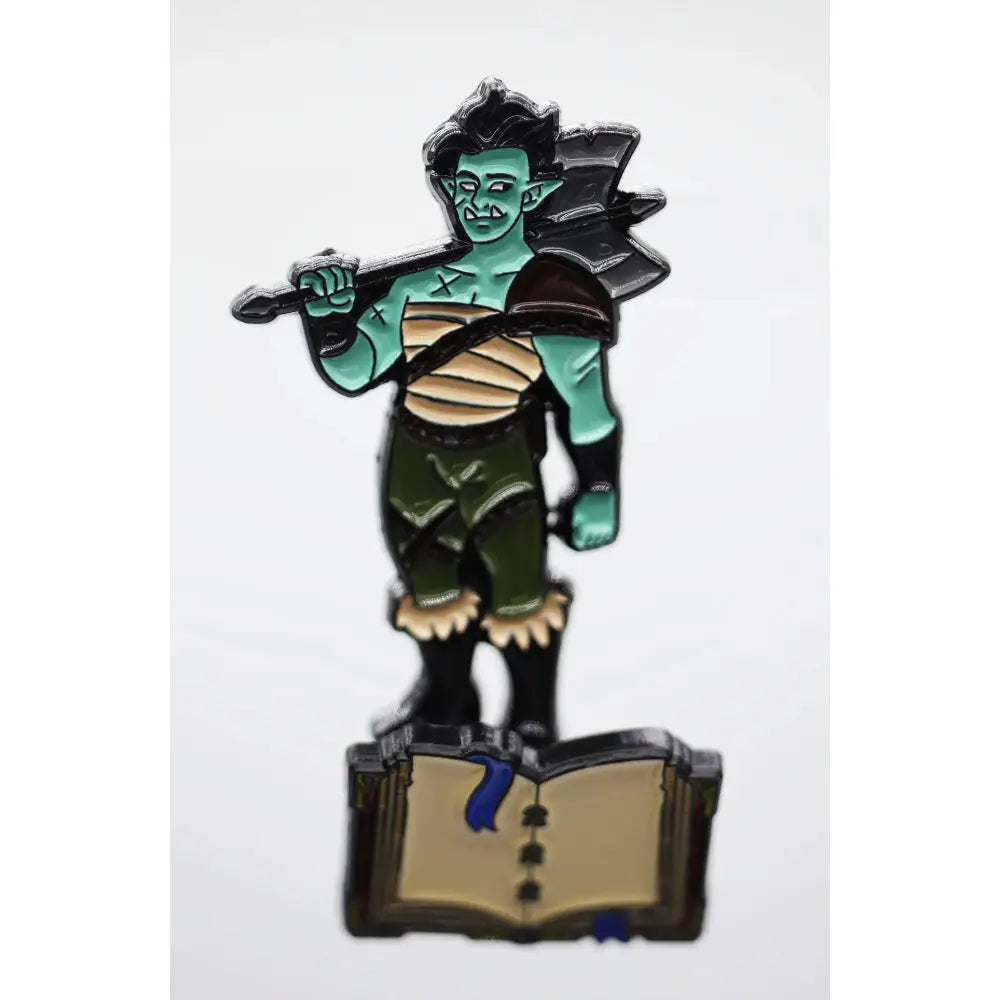Lost Tome of Heroes Piniature - Half-Orc Barbarian - Roleplaying Games