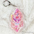 Love Evolution Crystal Holographic Acrylic Keychain - Gifts