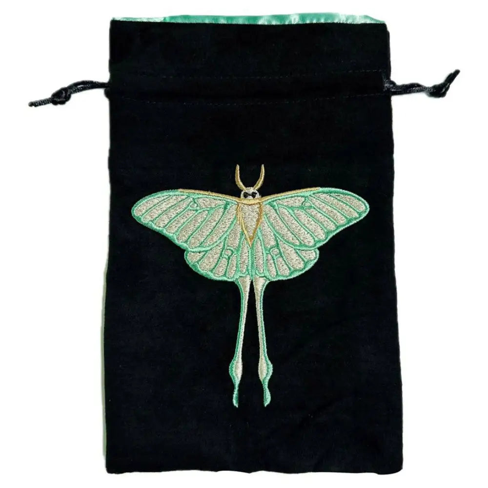 Luna Moth Dice Bag - Dice & Dice Supplies