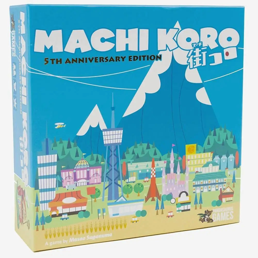 Machi Koro 5th Anniversary Edition Board Games Pandasaurus Games   
