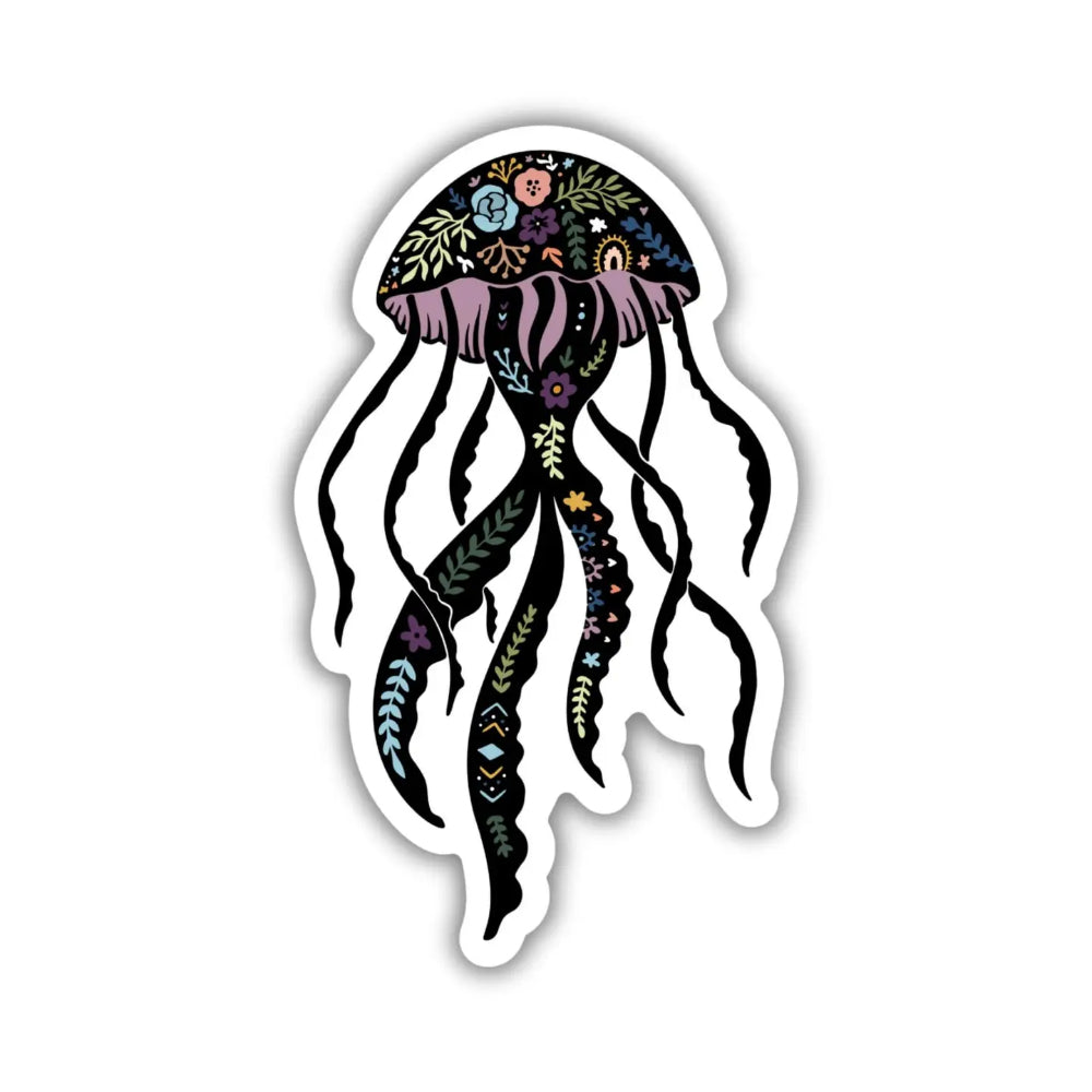 Magic Boho Jellyfish Sticker - Gifts