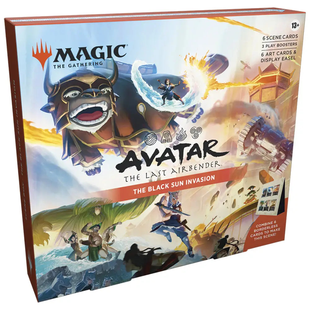 Magic the Gathering: Avatar The Last Airbender Scene Box - The Black Sun Invasion - Magic the Gathering Sealed