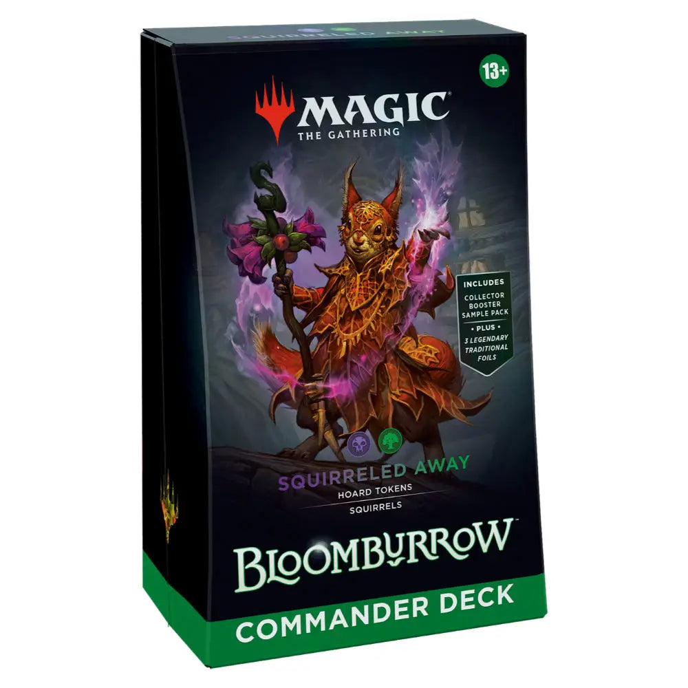 Magic the Gathering: Bloomburrow Commander Deck - Squirreled Away - Card Games