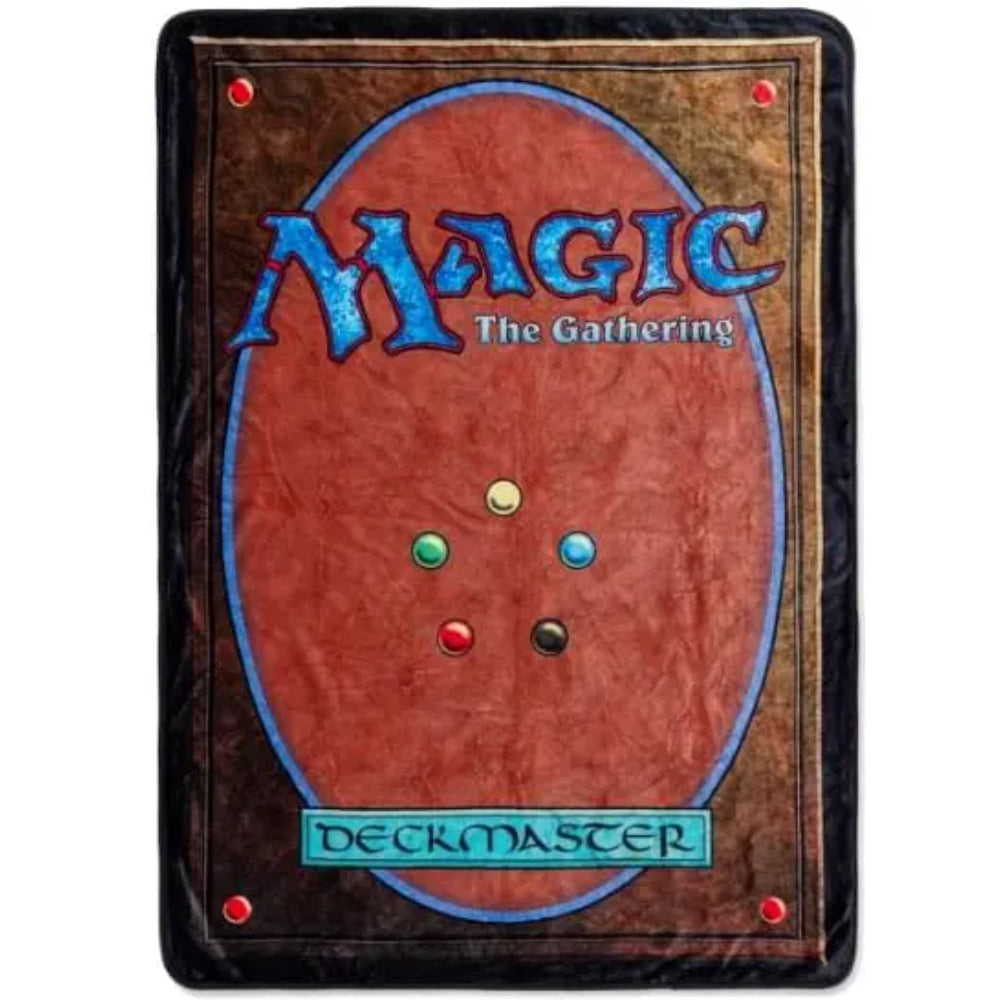 Magic: The Gathering Card Back Fleece Throw Blanket - Gifts