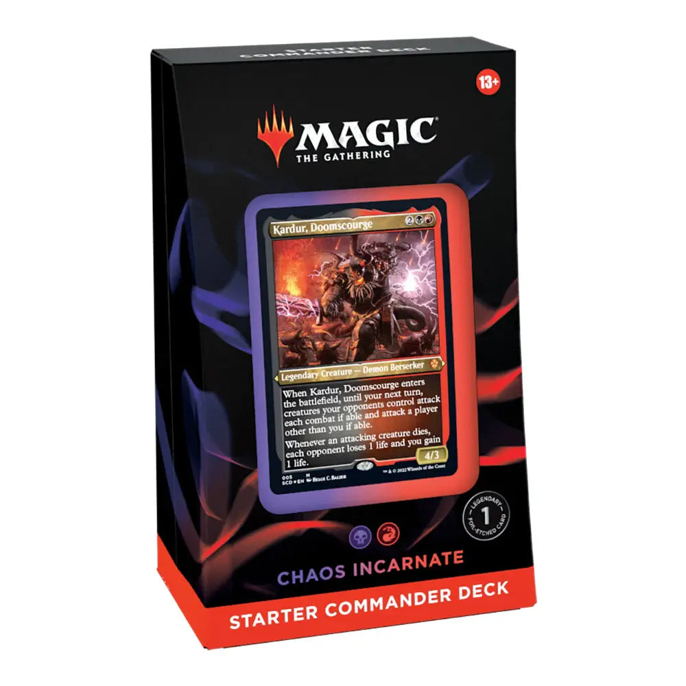 Magic the Gathering: Commander Starter Deck - Chaos Incarnate - Card Games