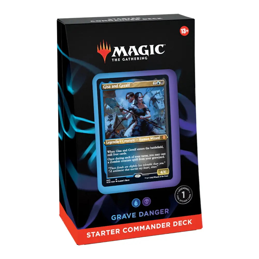 Magic the Gathering: Commander Starter Deck - Grave Danger - Card Games