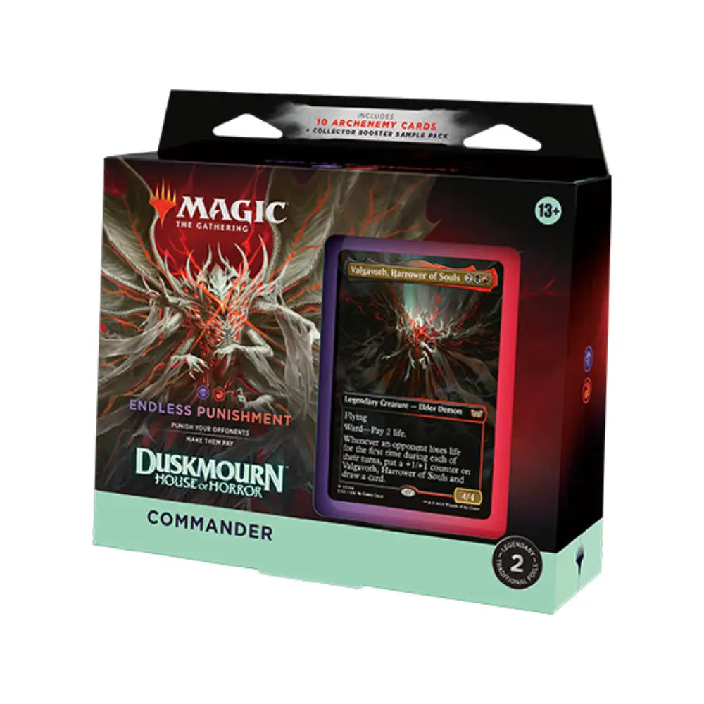 Magic the Gathering: Duskmourn House of Horror Commander Deck - Endless Punishment - Card Games