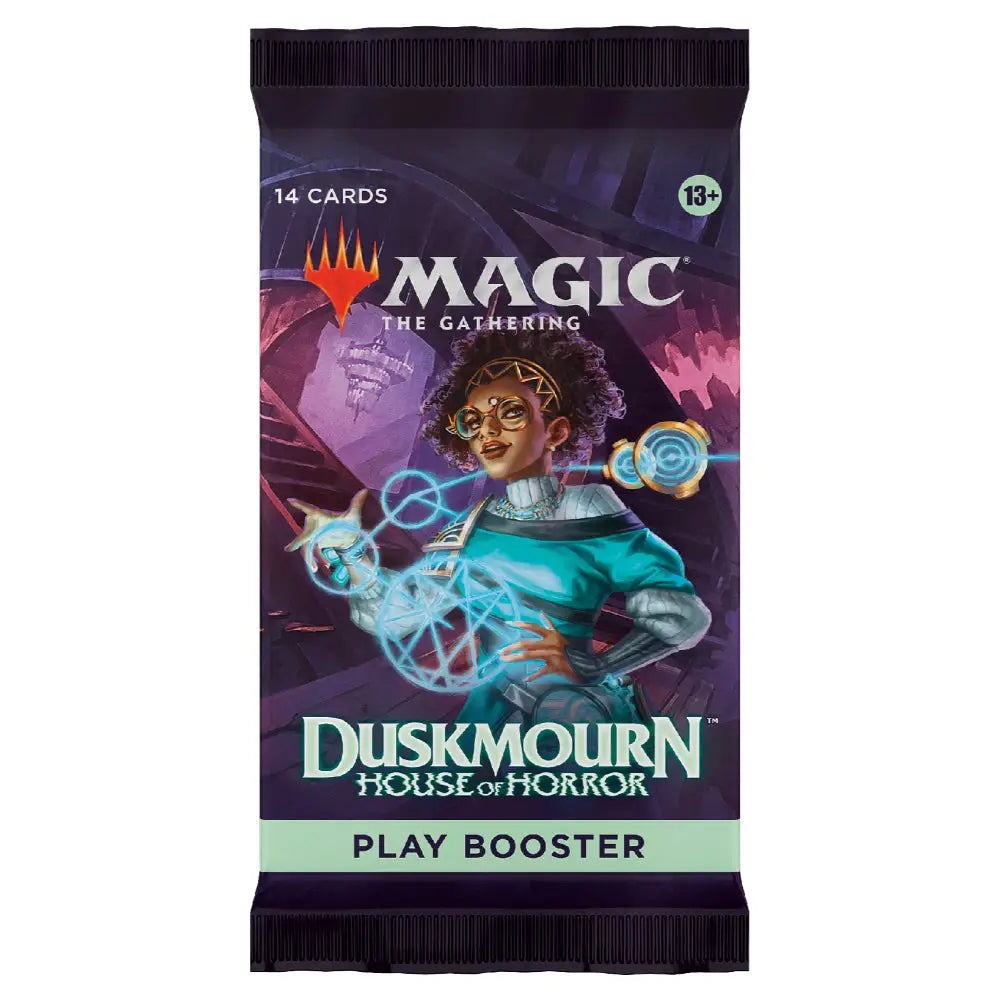 Magic the Gathering: Duskmourn House of Horror PLAY Booster Pack - Card Games