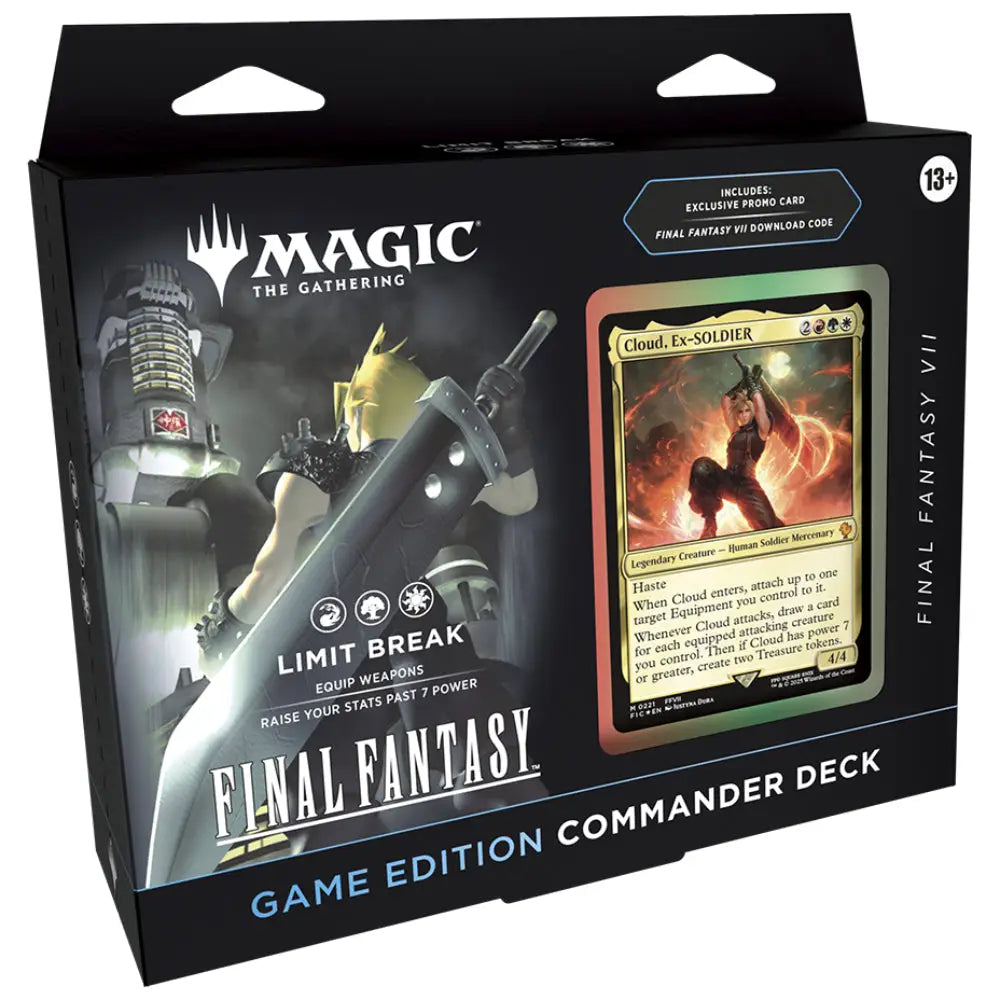 Magic the Gathering: Final Fantasy VII Commander Deck Game Edition - Magic the Gathering Sealed
