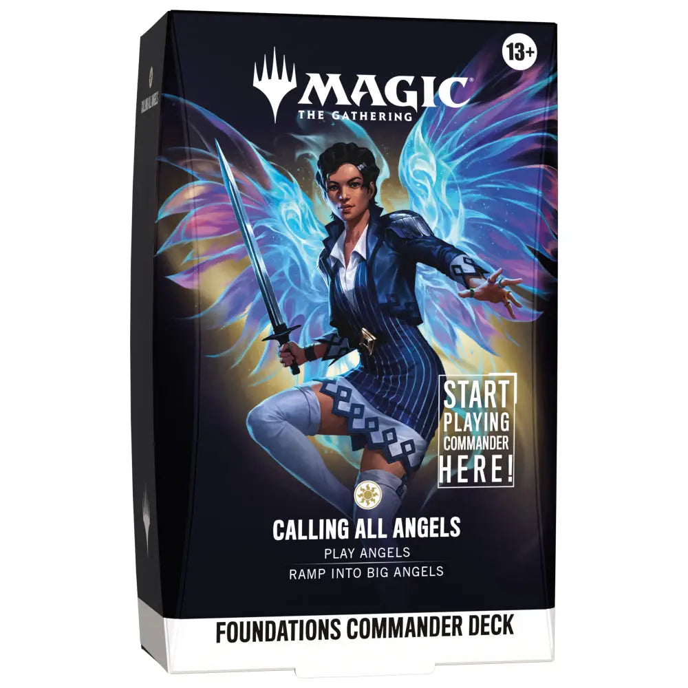 Magic the Gathering: Foundations Commander Deck - Calling All Angels - Card Games