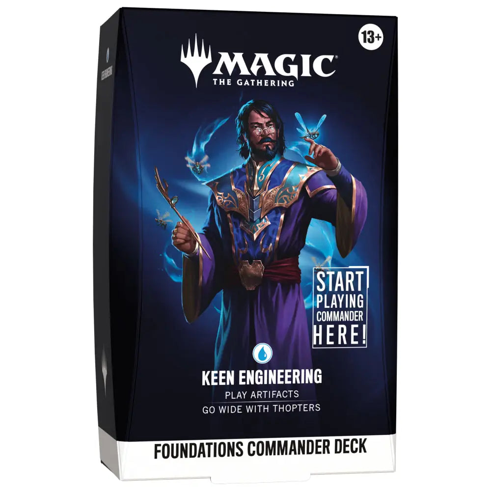 Magic the Gathering: Foundations Commander Deck - Keen Engineering - Card Games