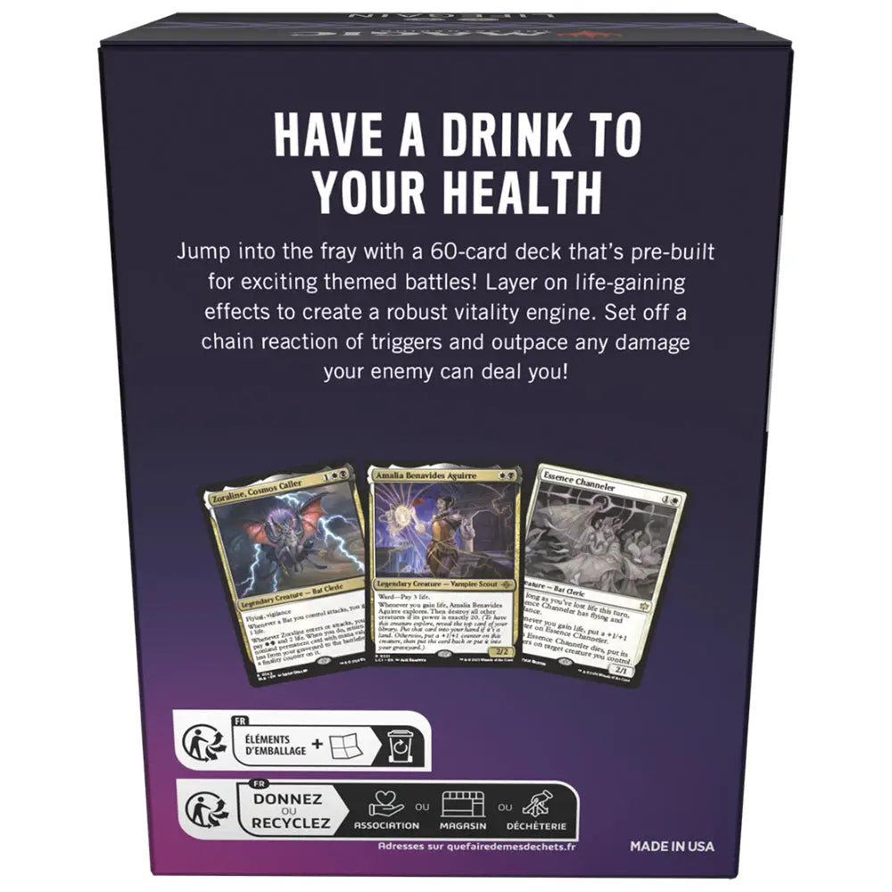 Magic the Gathering: Lifegain Theme Deck - Card Games