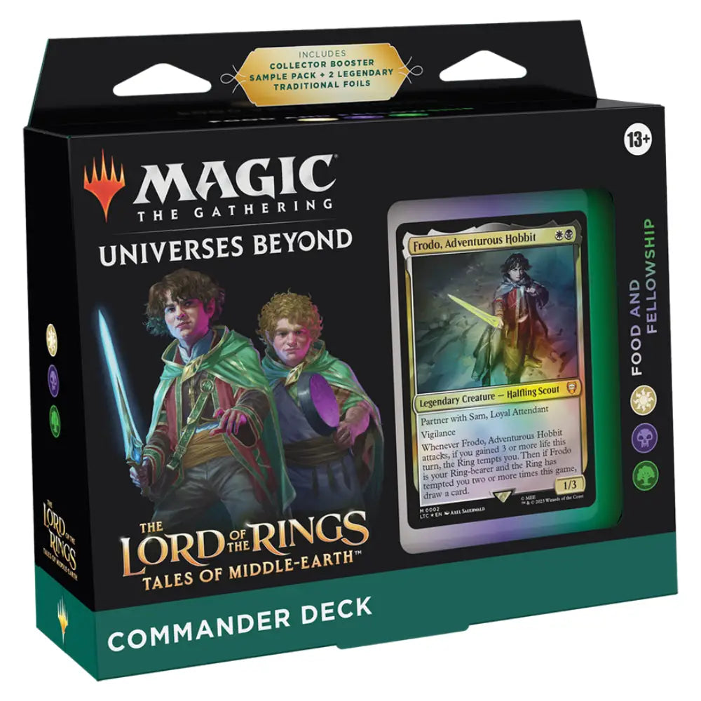 Magic the Gathering: The Lord of the Rings: Tales of Middle Earth Commander Deck - Food and Fellowship - Magic
