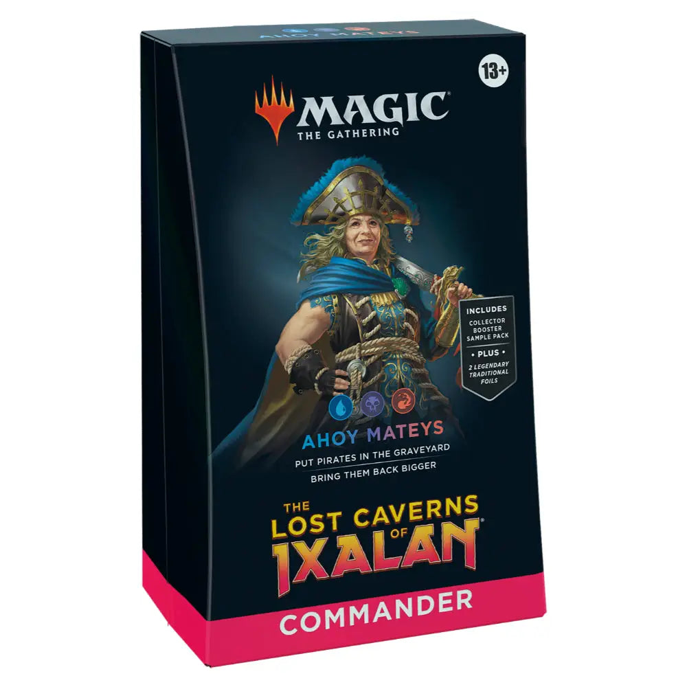 Magic the Gathering: The Lost Caverns of Ixalan Commander Deck Magic the Gathering Sealed Wizards of the Coast Ahoy Mateys  