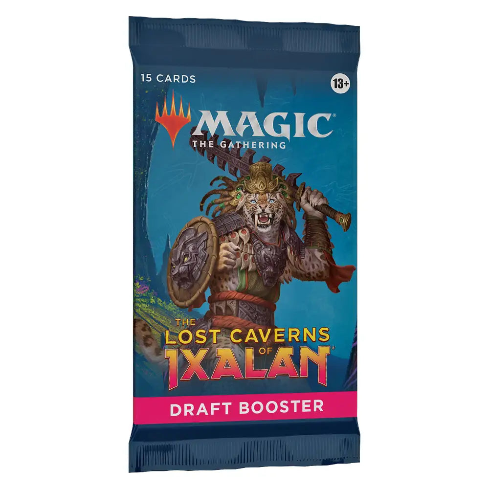 Magic the Gathering: The Lost Caverns of Ixalan DRAFT Booster Pack Magic the Gathering Sealed Wizards of the Coast   