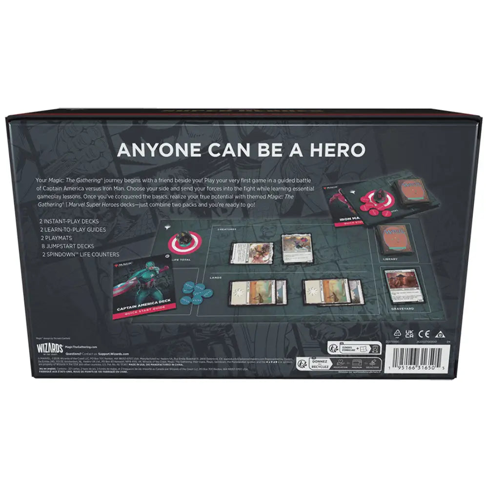 Magic the Gathering: Marvel Super Heroes Beginner Box - Card Games