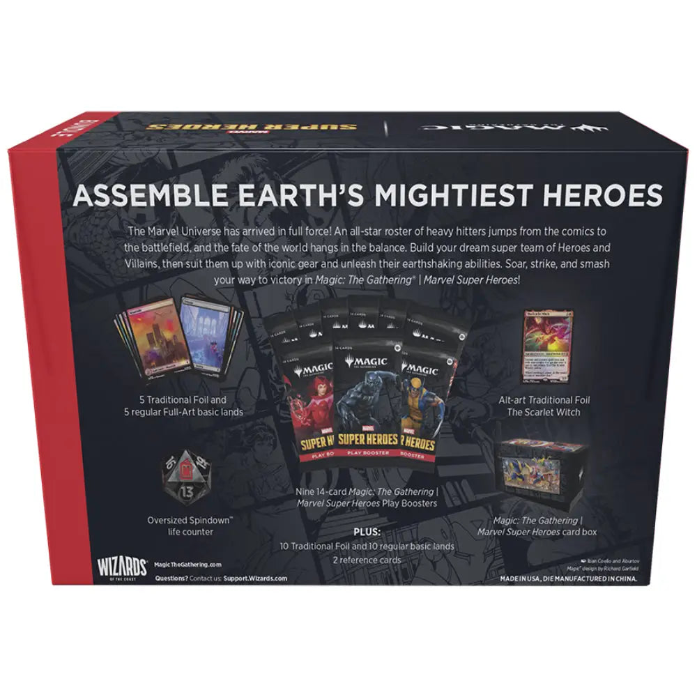Magic the Gathering: Marvel Super Heroes Bundle - Card Games