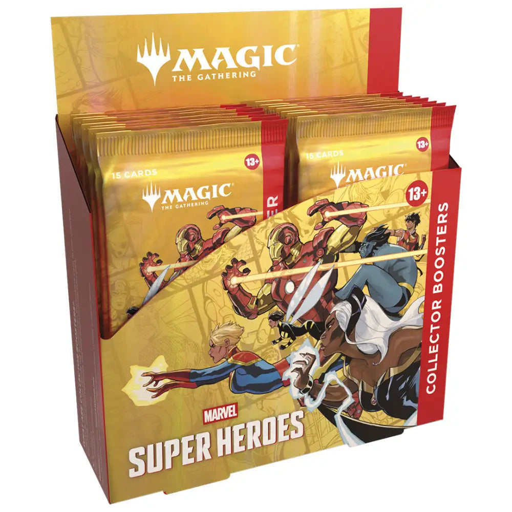 Magic the Gathering: Marvel Super Heroes COLLECTOR Booster Box (12) - Card Games