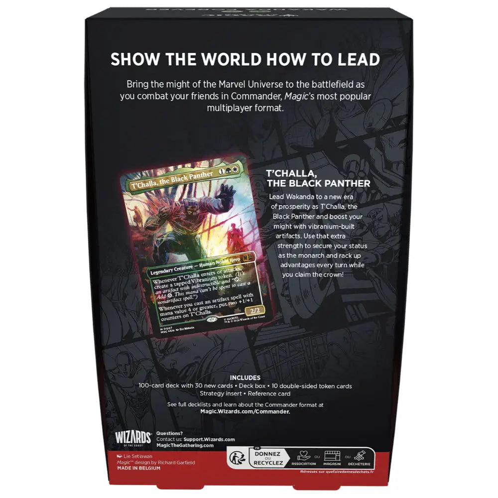 Magic the Gathering: Marvel Super Heroes Commander Deck - Card Games