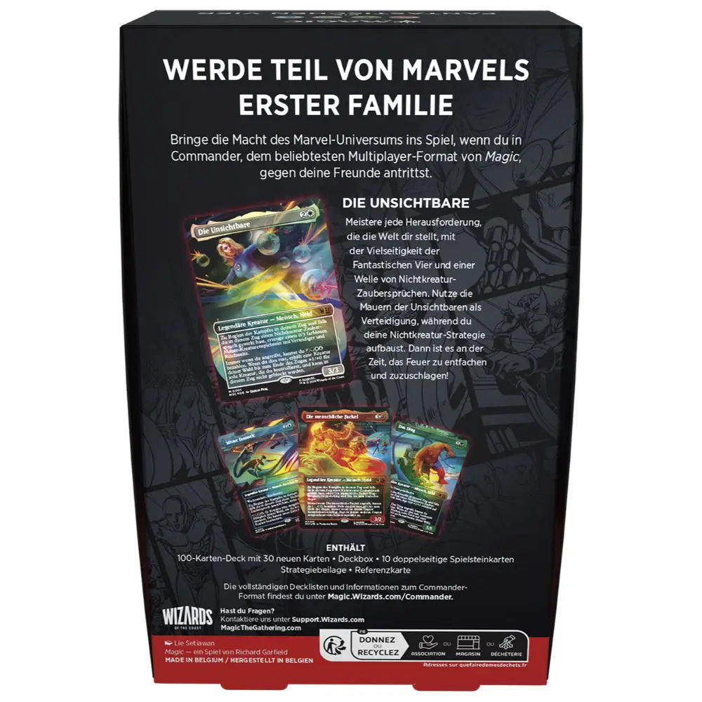 Magic the Gathering: Marvel Super Heroes Commander Deck - Card Games