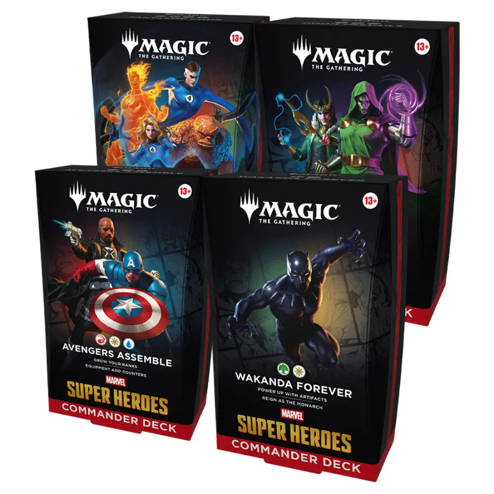 Magic the Gathering: Marvel Super Heroes Commander Deck - Card Games