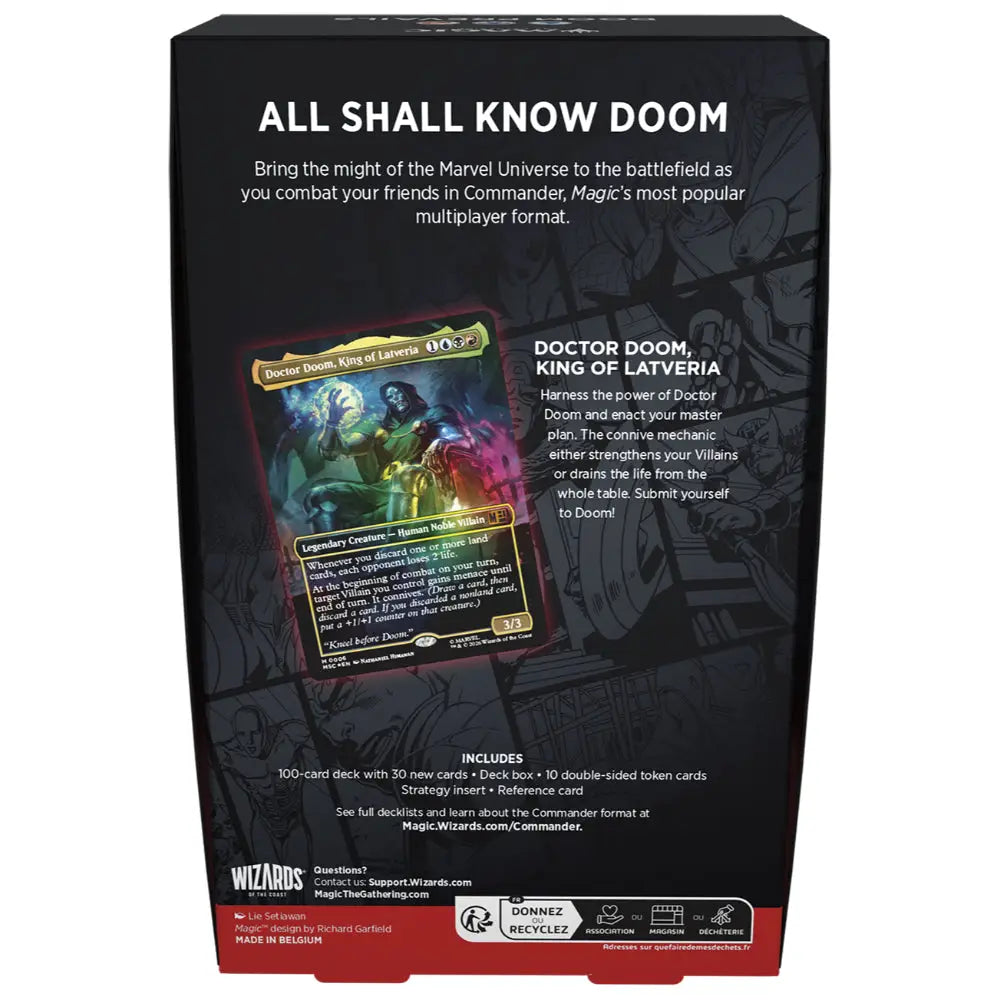 Magic the Gathering: Marvel Super Heroes Commander Deck - Card Games