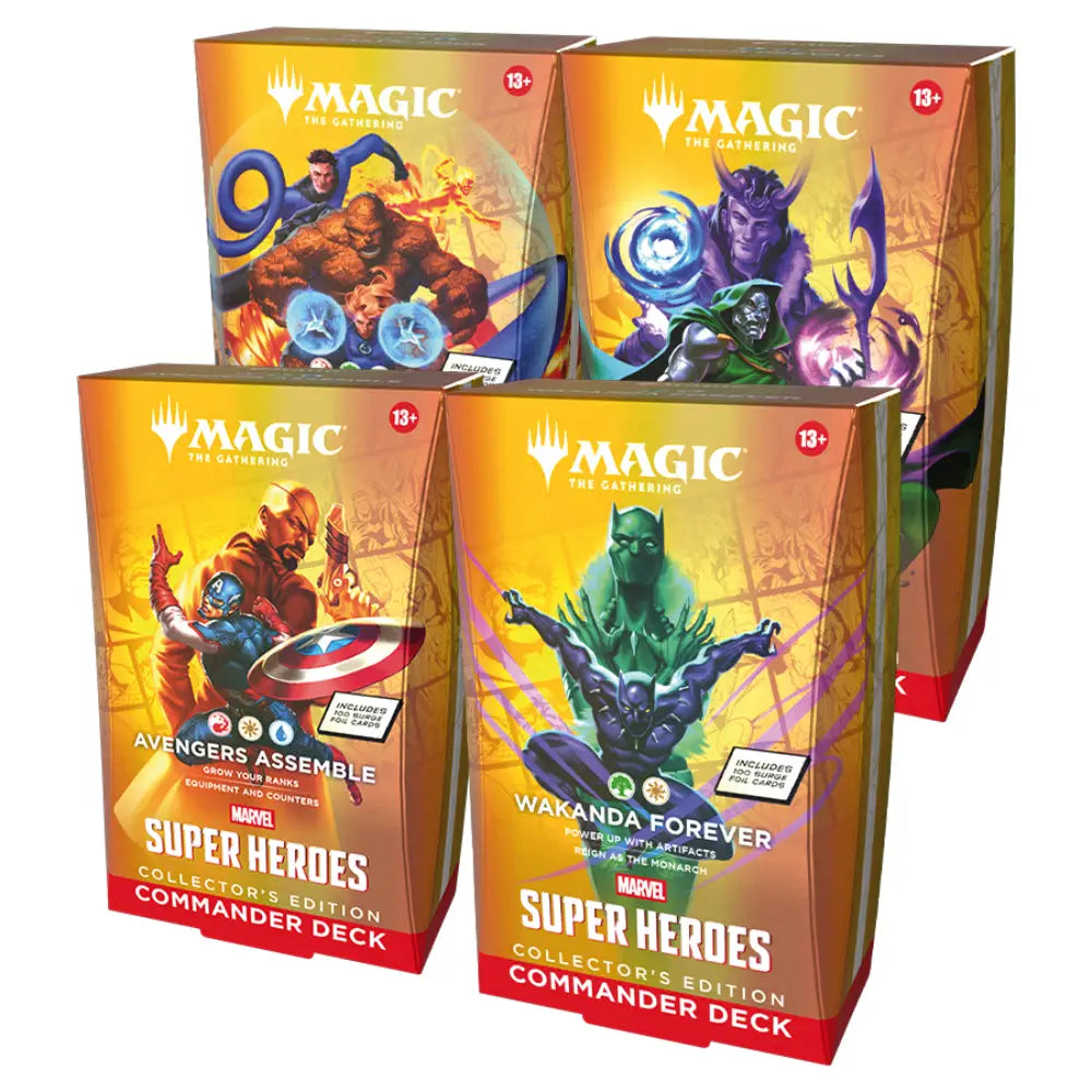 Magic the Gathering: Marvel Super Heroes Commander Deck COLLECTOR Edition - Card Games