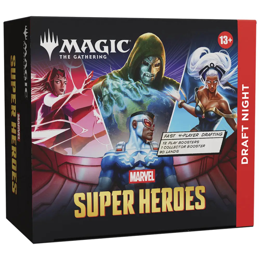 Magic the Gathering: Marvel Super Heroes Draft Night - Card Games