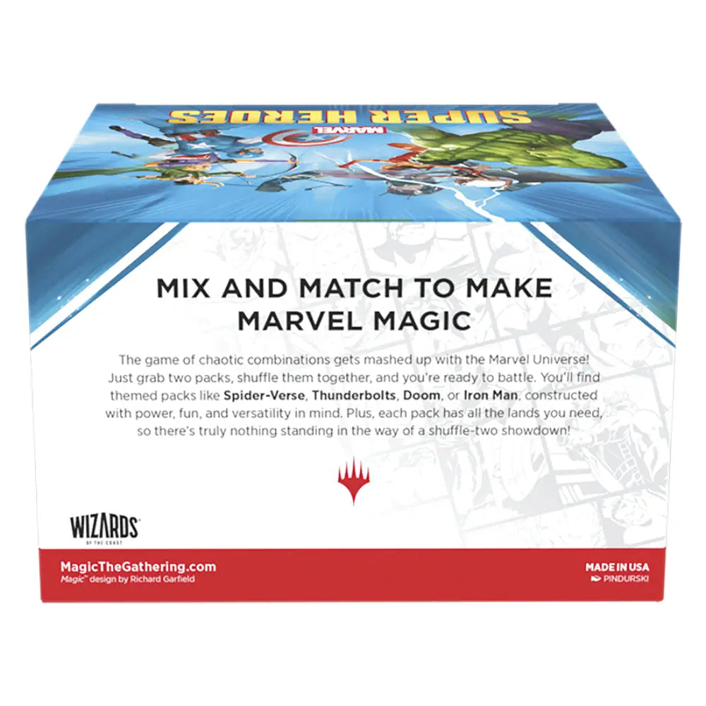 Magic the Gathering: Marvel Super Heroes JUMPSTART Booster Box (24) - Card Games