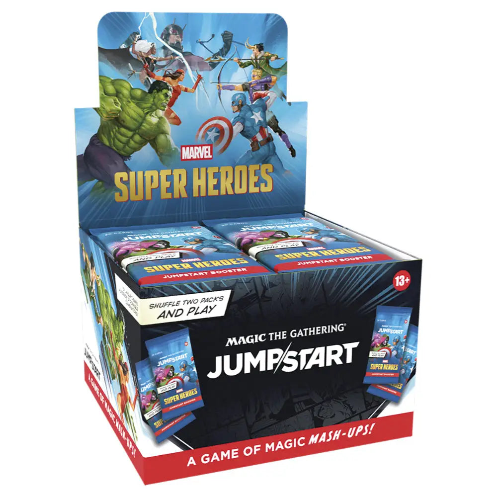Magic the Gathering: Marvel Super Heroes JUMPSTART Booster Box (24) - Card Games