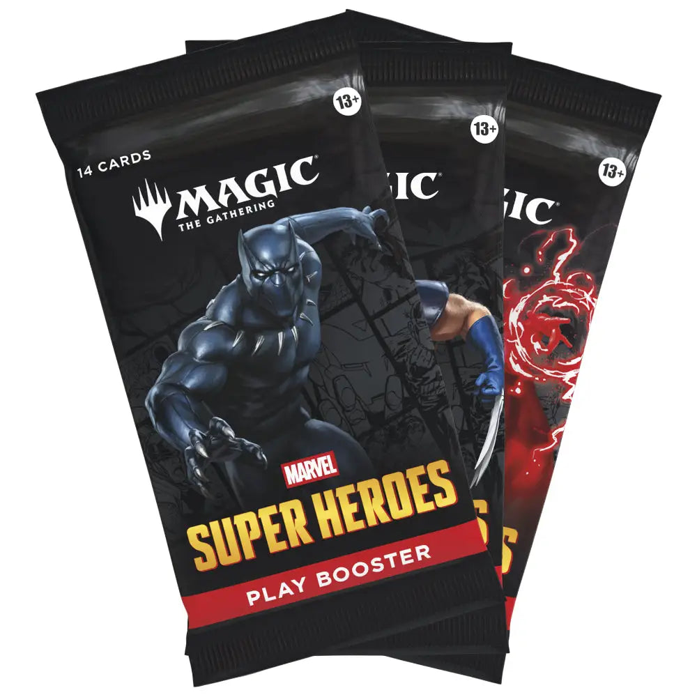 Magic the Gathering: Marvel Super Heroes PLAY Booster Pack - Card Games