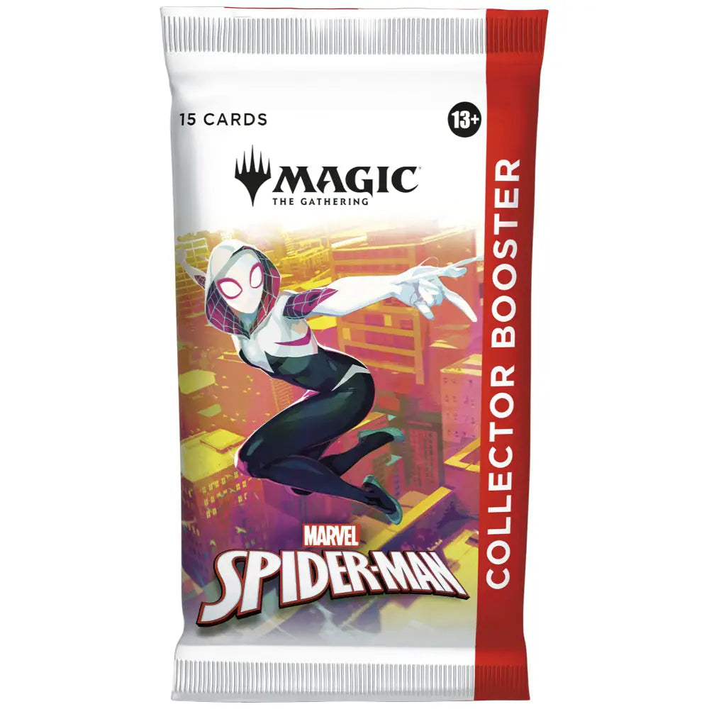 Magic the Gathering: Marvel’s Spider-Man COLLECTOR Booster Pack - Magic the Gathering Sealed