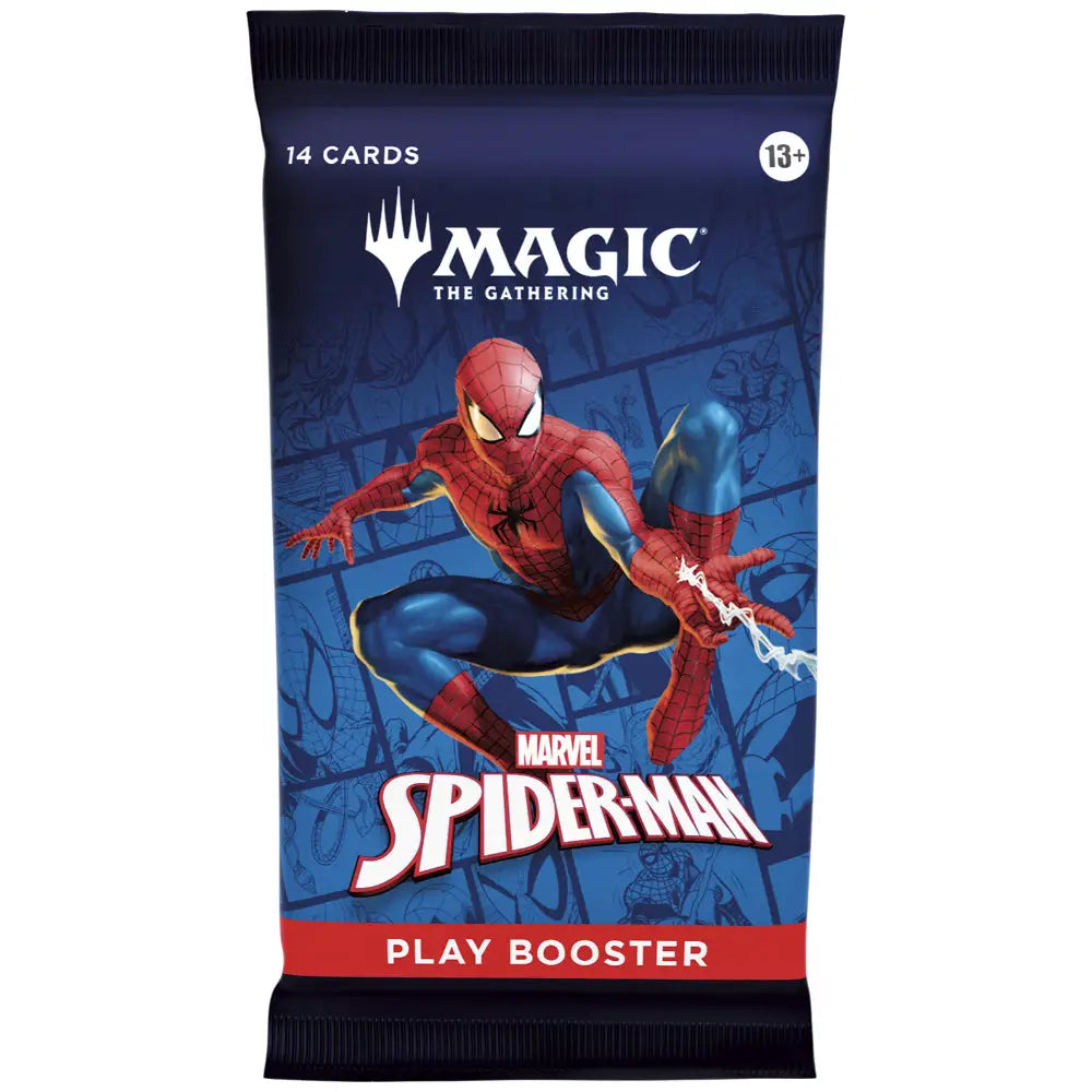 Magic the Gathering: Marvel’s Spider-Man PLAY Booster Pack - Card Games